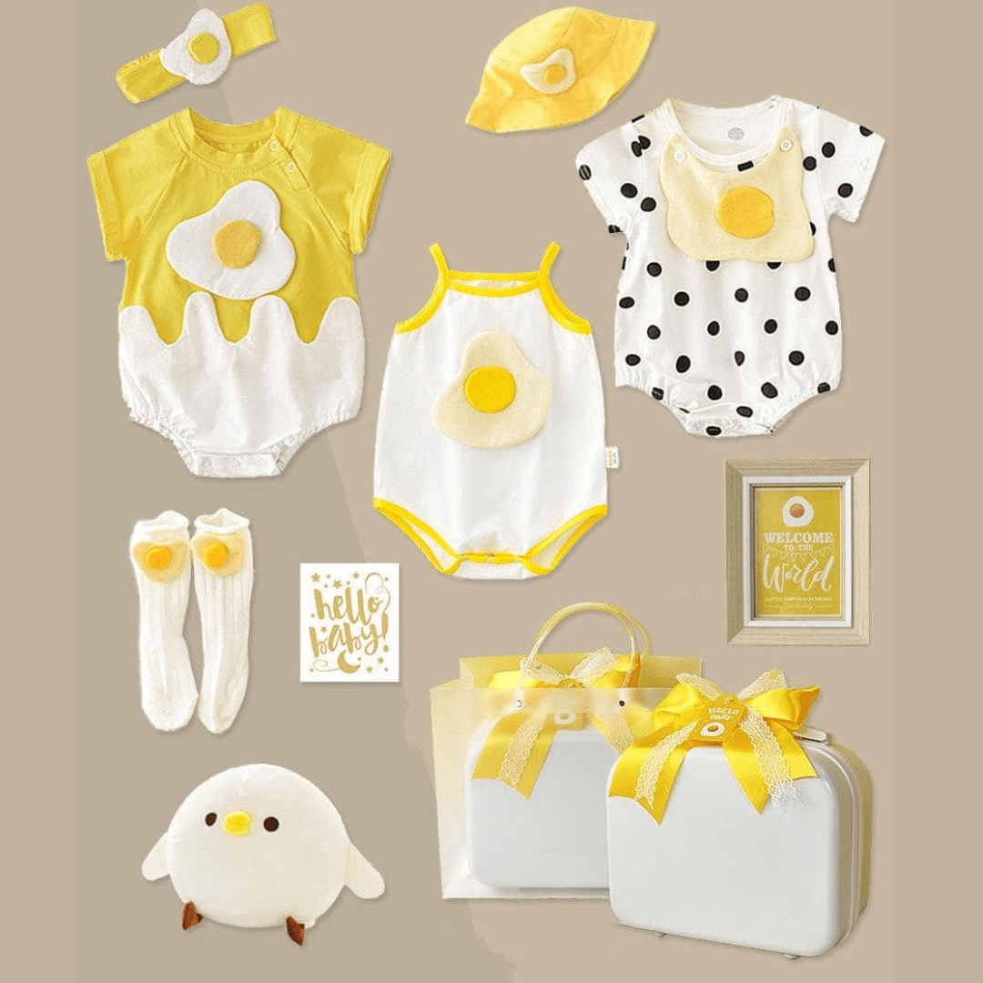 0-6M / Set A Egg York Baby Gift Set