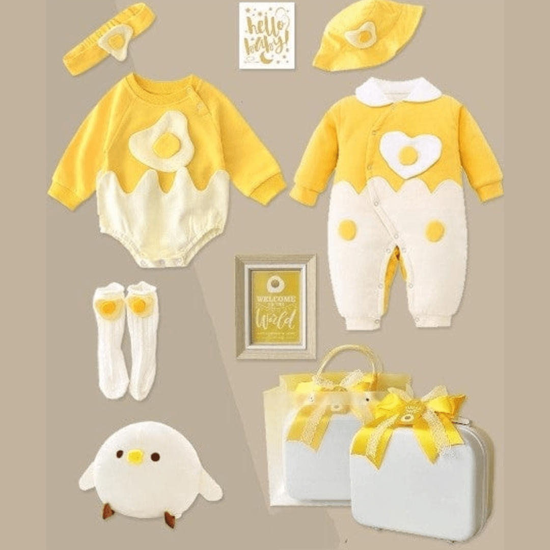 0-6M / Set D Egg York Baby Gift Set