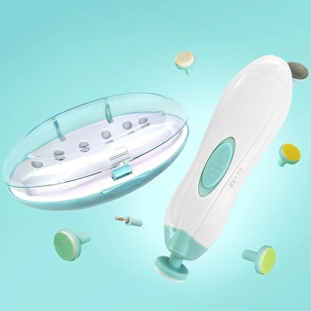 Accessories Beige Electric Baby Nail Trimmer Kit