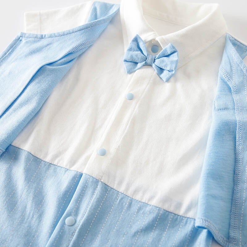 Elegant Baby Boy Romper