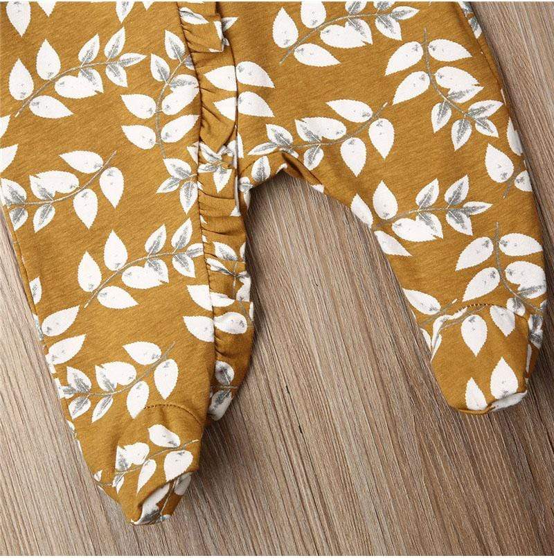 Girl's Clothing Elegant Floral Romper Jumpsuit