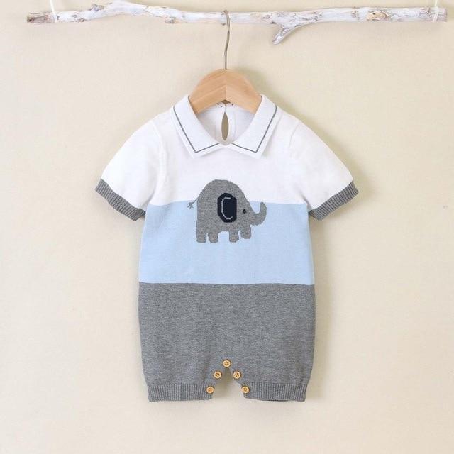 82W620-2 2 / 12M Elephant Knitted Tops