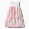 Embroidery Duck Dress