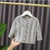 grey / 3T Embroidery Flower Cardigan