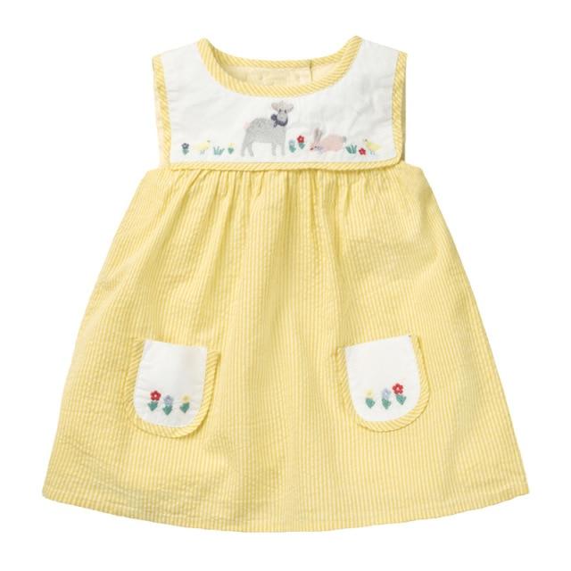 Girl's Clothing Embroidery Girls Dress