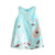 Girl's Clothing Blue / 2T Graffiti Embroidery Sleeveless Tank Dress