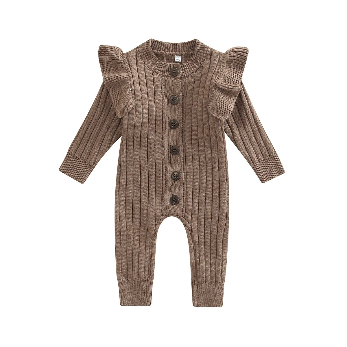 chocolate / 3-6Months Fall Baby Romper