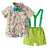 bm1371-light green / 5T(120) Family Matching Outfits