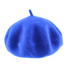 Blue Fashionable Wool Baby Beret