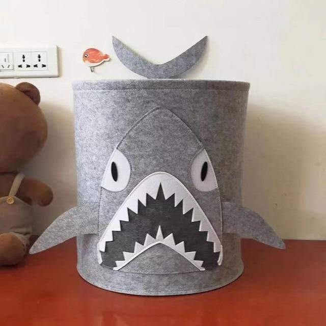 35cmx37cm / Shark Felt Animal Tiger Storage Bag Toys