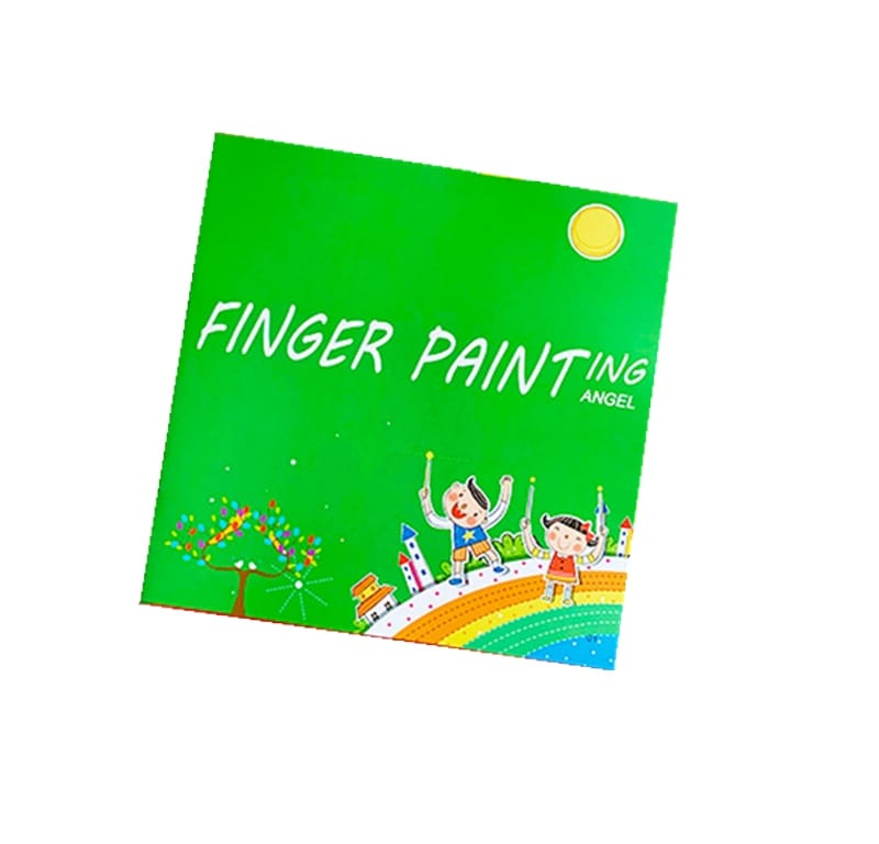 book Finger Print Drawing