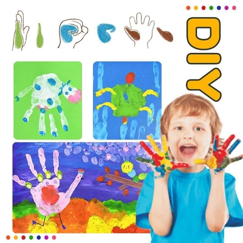 Finger Painting Kit For Toddler - Momorii