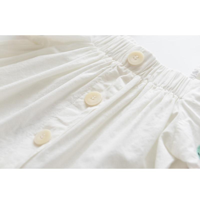 Undersea Embroidered Top