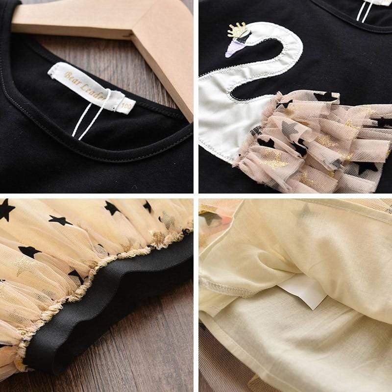 Girl's Clothing Flamingo Party Dress