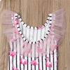 Girl&#39;s Clothing Flamingo Swimsuit