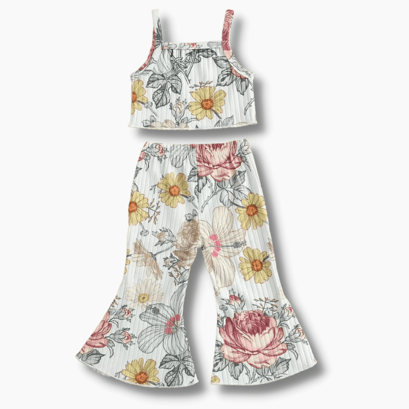 Flare Pants and Singlet Outfit