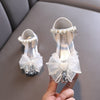 Silver / 21(Insole 13.5CM) Flat Heel Sandals