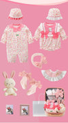 0-3M / A Floral baby Gift set