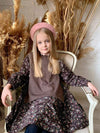 Girl&#39;s Clothing Floral Dress and Vest Set