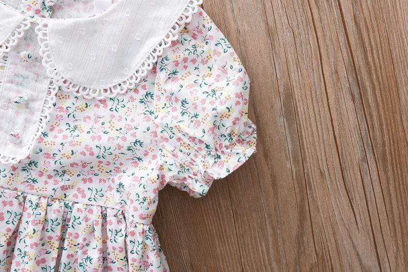 Girl's Clothing Floral Dress with bag