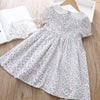 Girl&#39;s Clothing Floral Dress with bag