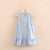 Girl's Clothing Blue / 2T Floral Embroidered Sleeveless Dress