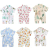 Girl&#39;s Clothing Floral Kimono Rompers