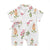 Girl's Clothing White Floral / 9M Floral Kimono Rompers