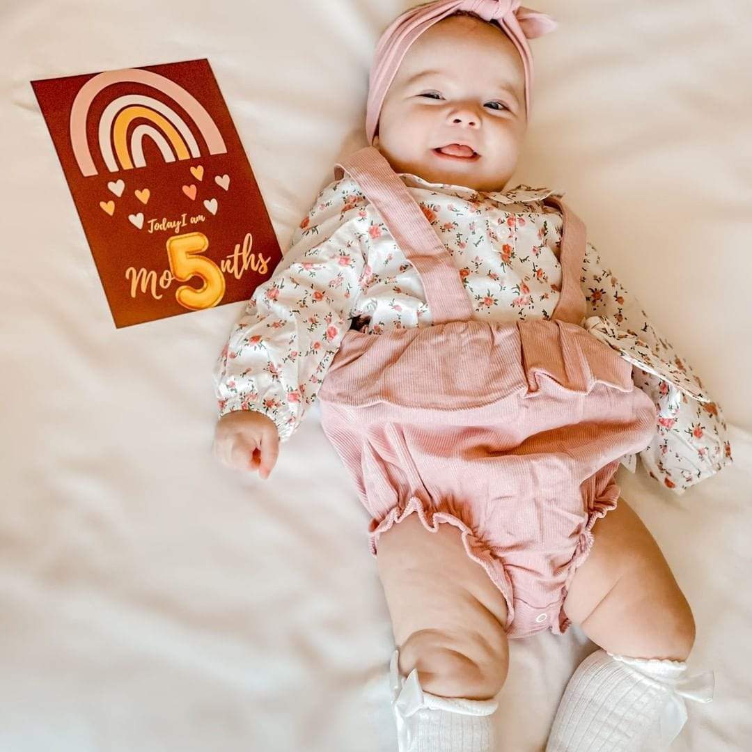 Girl's Clothing Floral Print Girl Outfit