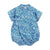 Girl's Clothing Blue / 3T Floral Print Kimono Romper