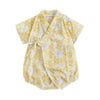 Girl&#39;s Clothing Yellow / 6M Floral Print Kimono Romper