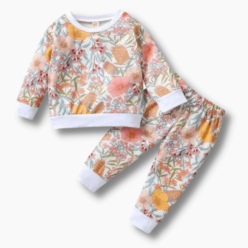 Floral Print Sweatshirt