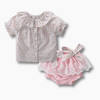 Girl&#39;s Clothing Floral Print Top And Bloomer Shorts