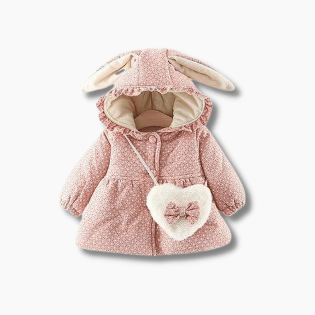 Girl&#39;s Clothing Floral Rabbit Ears Hoodie