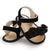 black / 0-6 Months Floral Sandals Sneakers