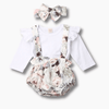 Girl&#39;s Clothing Floral Shorts Outfit