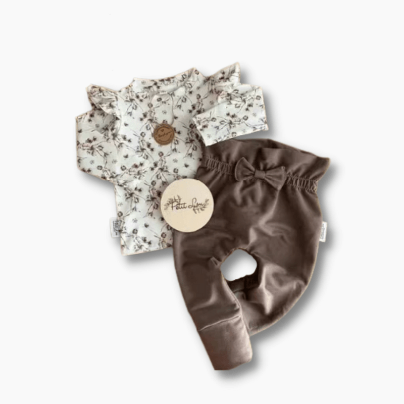 Floral Top and Pants Set