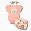 Girl&#39;s Clothing Flowers Heart Print Romper Outfit