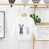 White / 24M Fluffy Bunny Sweater