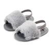 Shoes QH / 0-6M Fluffy Fur Sandals