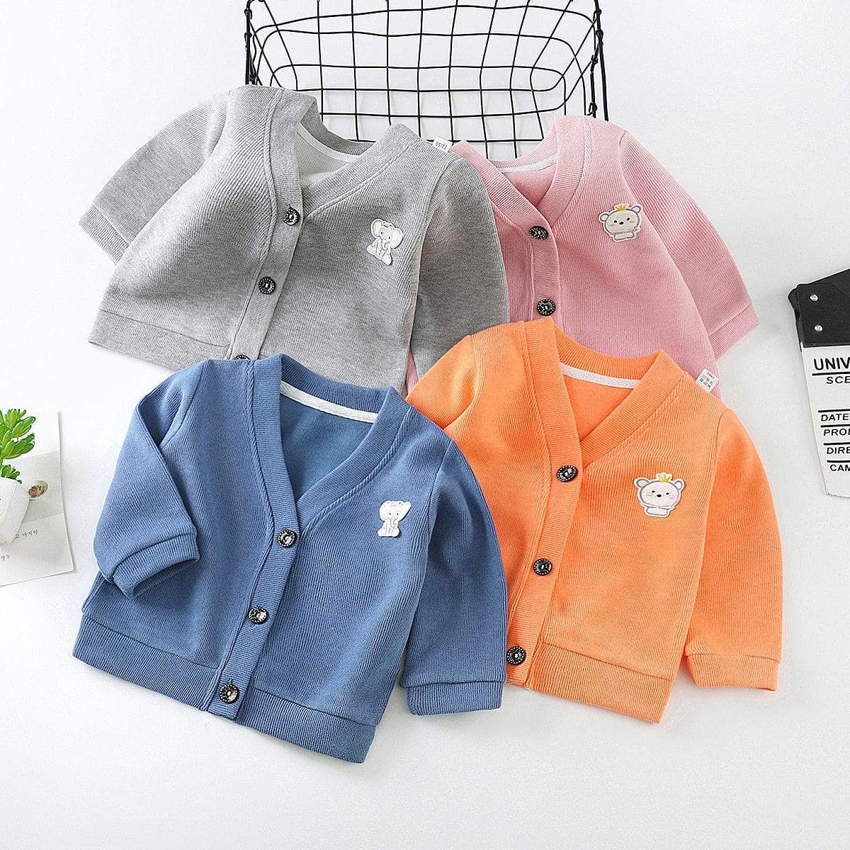 Boy's Clothing Cardigan Fall/Winter Baby Jacket