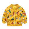 Boy&#39;s Clothing Yellow / 2T Fun Print Dino Jacket