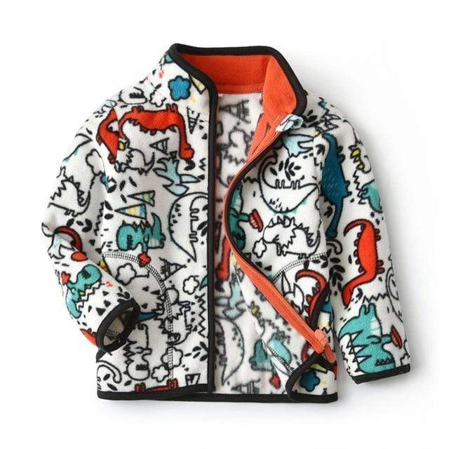 Boy's Clothing dinosaur / 8T Autumn Fleece Jackets for Boys