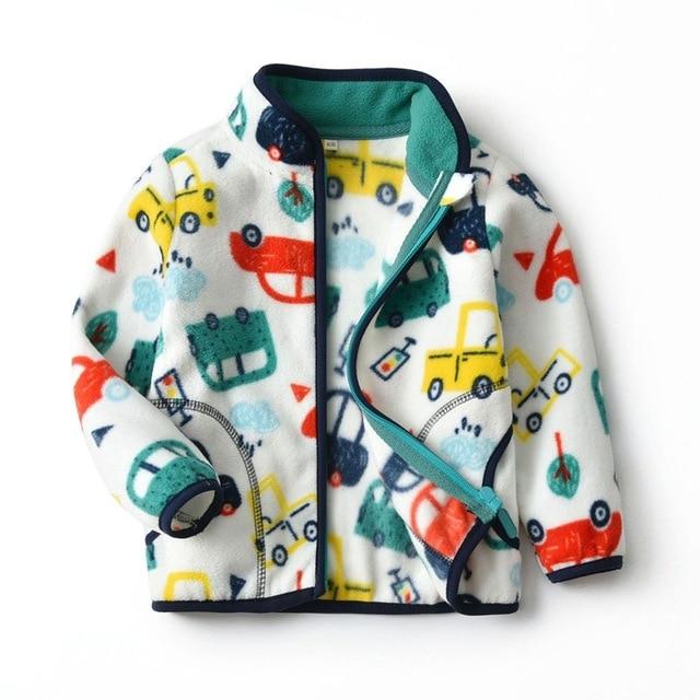 Boy's Clothing car / 4T Autumn Fleece Jackets for Boys