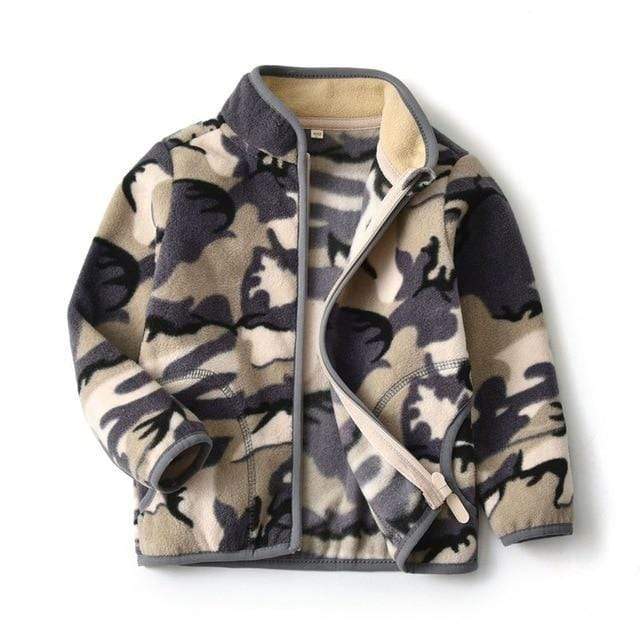 Boy's Clothing gray / 24M Autumn Fleece Jackets for Boys