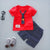 Boy's Clothing Red / 4T Fun Top And Bottoms Sets