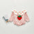 Pink Romper / 3M Funny Yolk/Strawberry/Avocado Sweatshirt