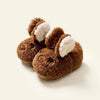 Brown / 140 Fur Cute Slippers