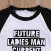 Boy&#39;s Clothing Future Ladies Man Shirt Set