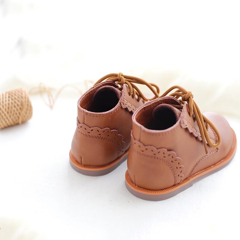 Accessories Genuine Leather Children Boots